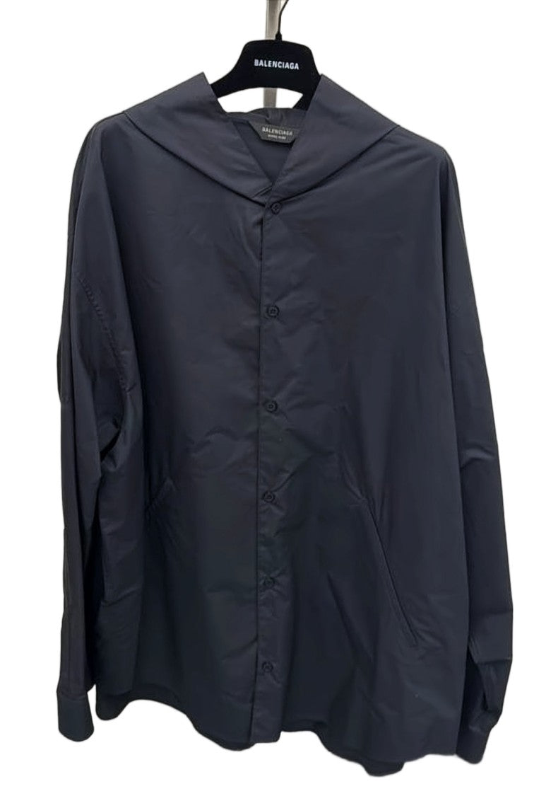 Balenciaga Long-Sleeve Shirt With Button-Down Front