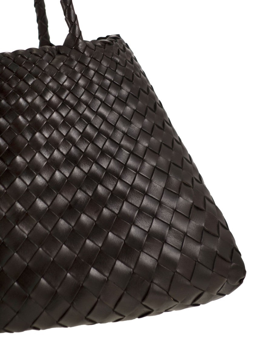 Dragon Santa Croce Small - Woven Leather Bag