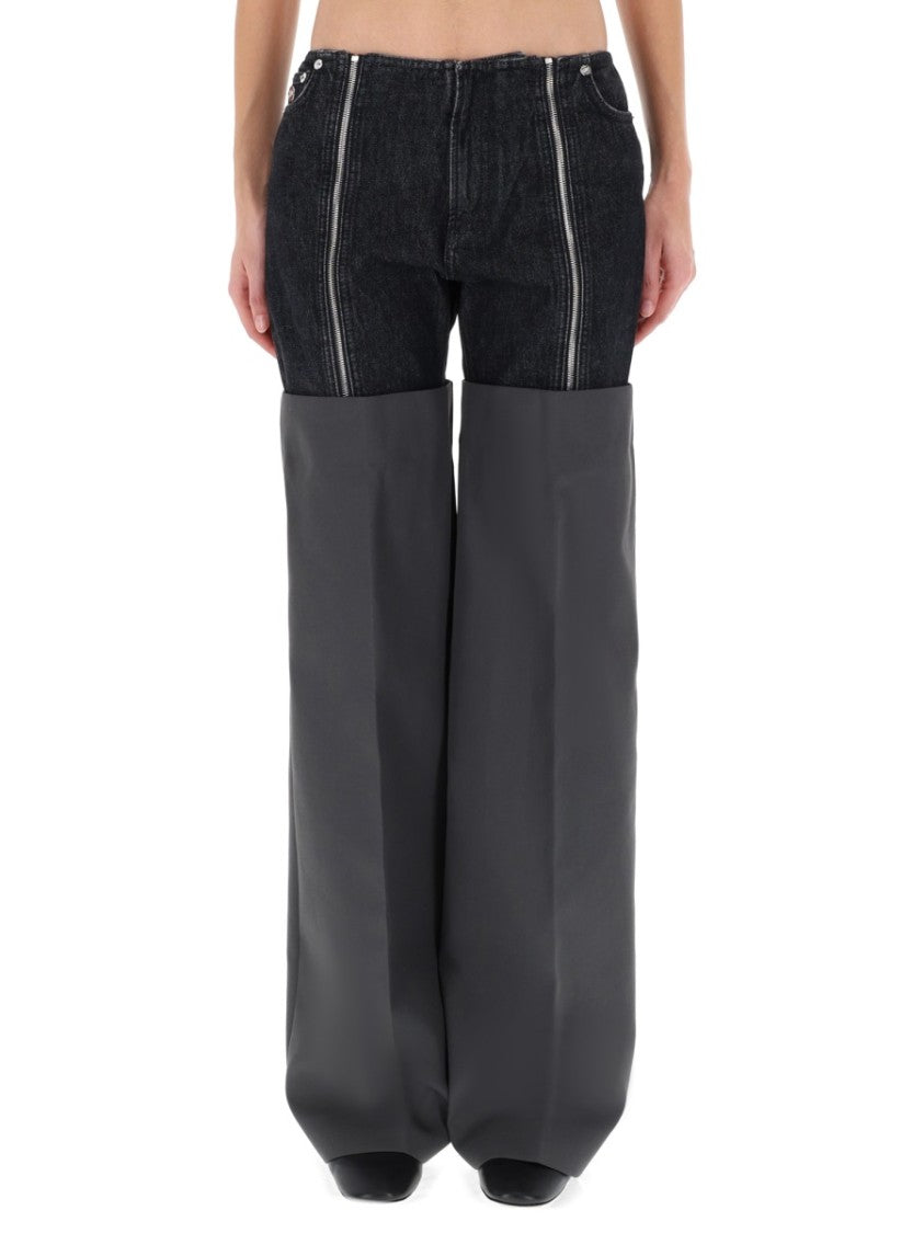 Jean Paul Gaultier Avant-Garde Grey Trousers