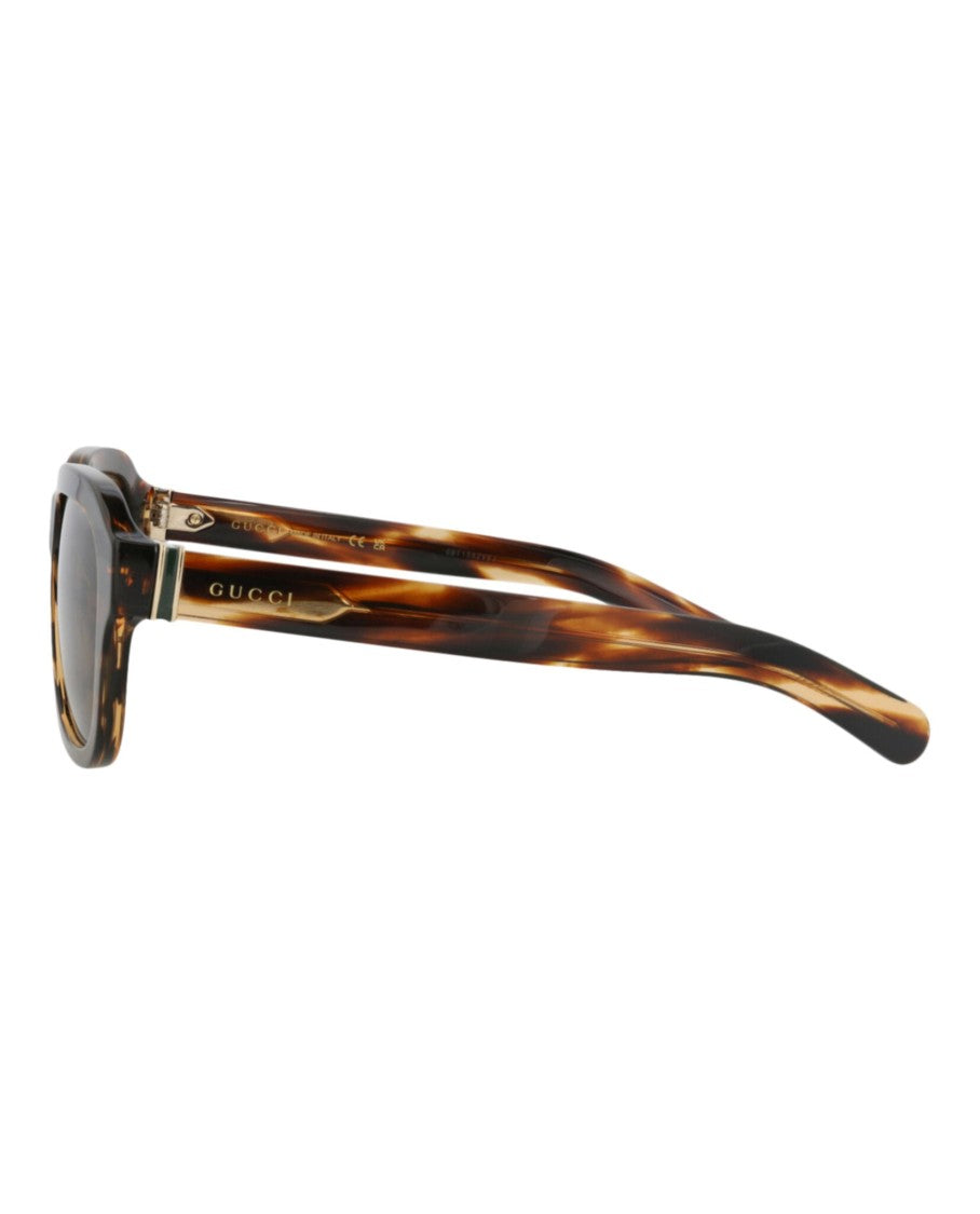Gucci Square-Frame Recycled Acetate Sunglasses