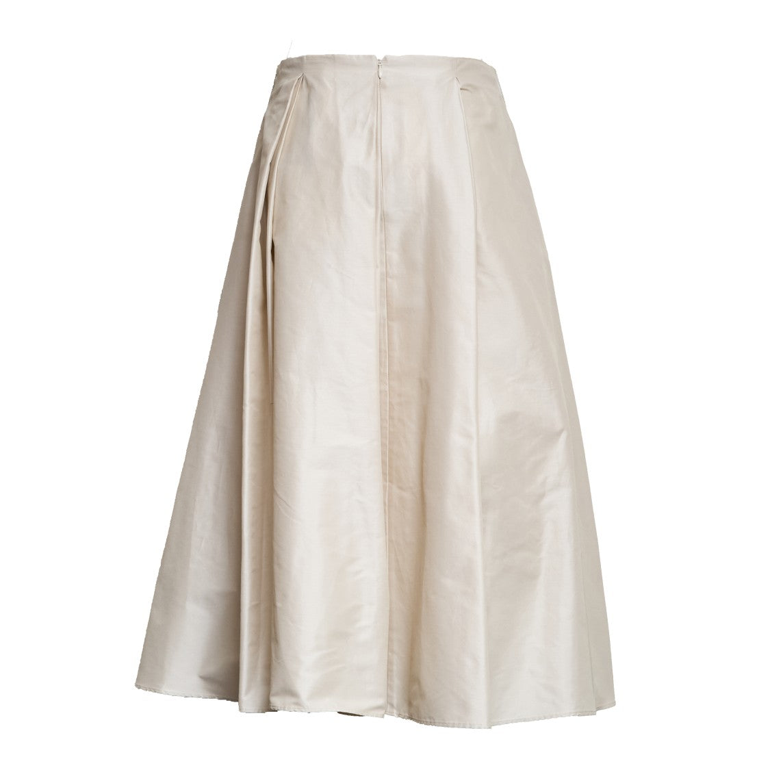 Max Mara Baschi Flared Belted Midi Skirt