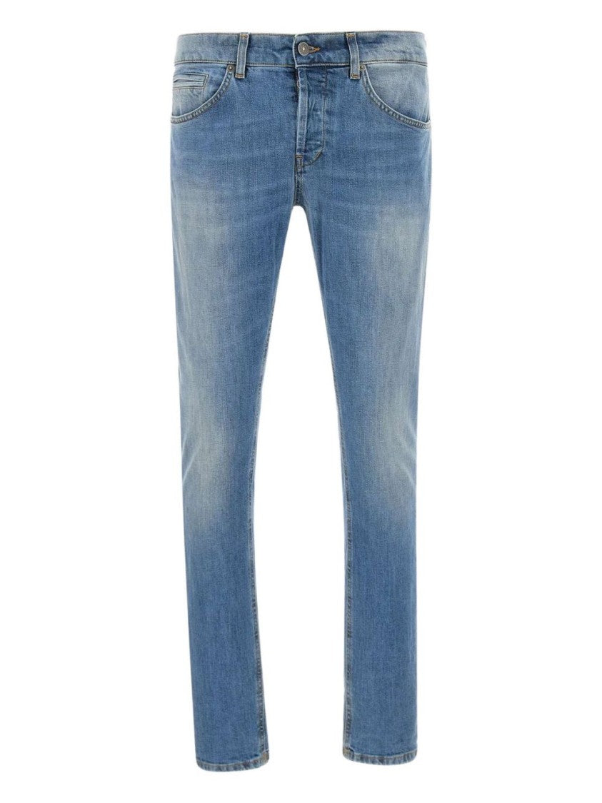 Dondup Blue Classic Five-Pocket Jeans