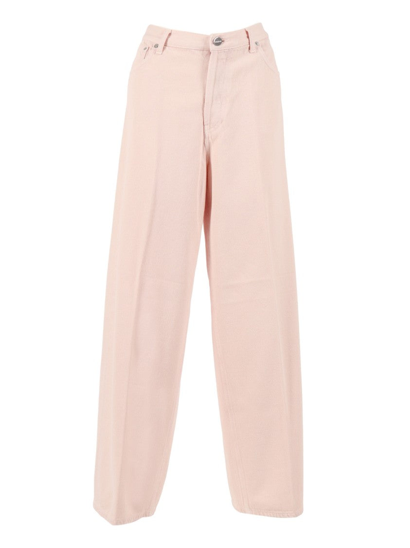 Dondup Wide Leg High Waisted Jeans