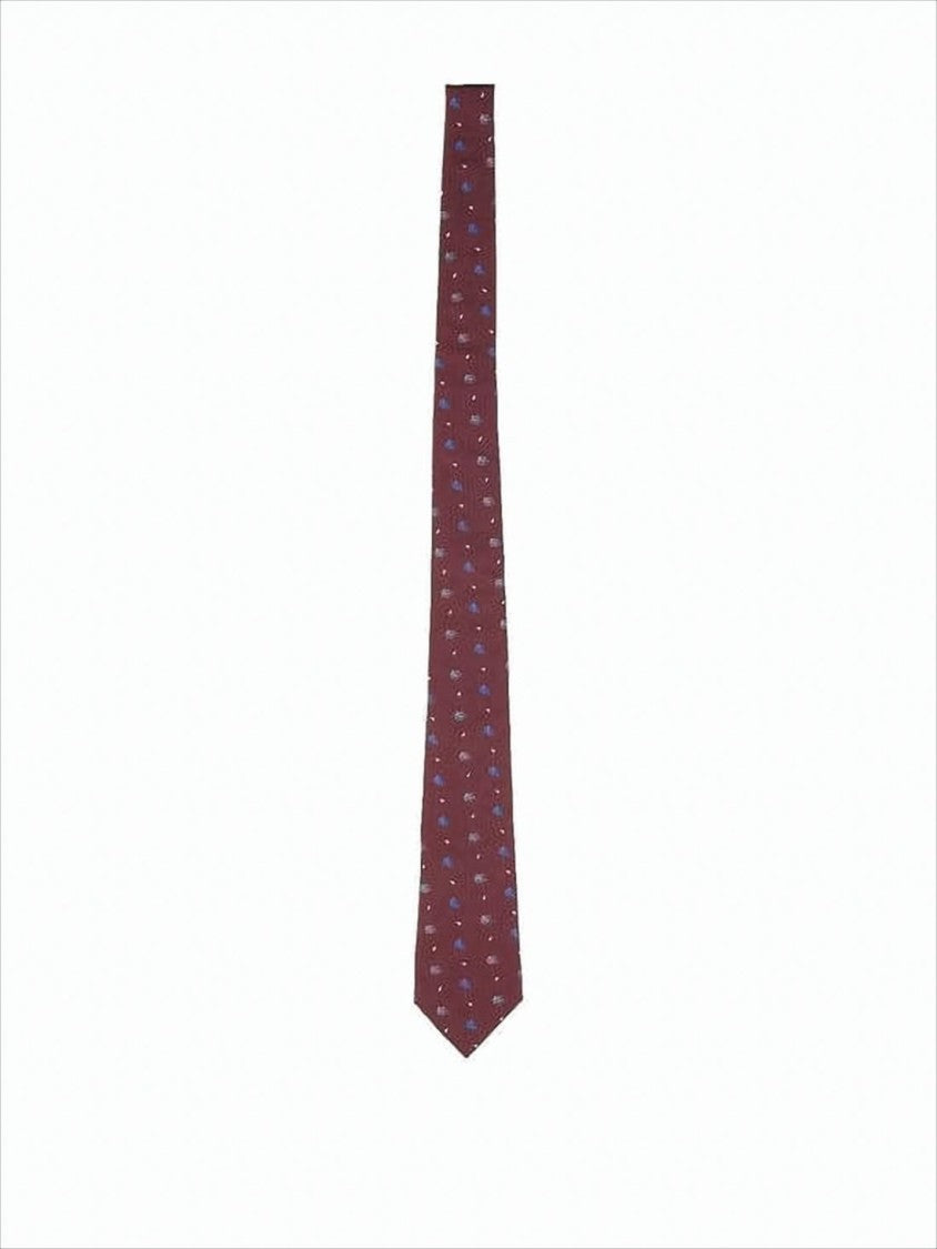 Etro Silk Necktie With Subtle Motif