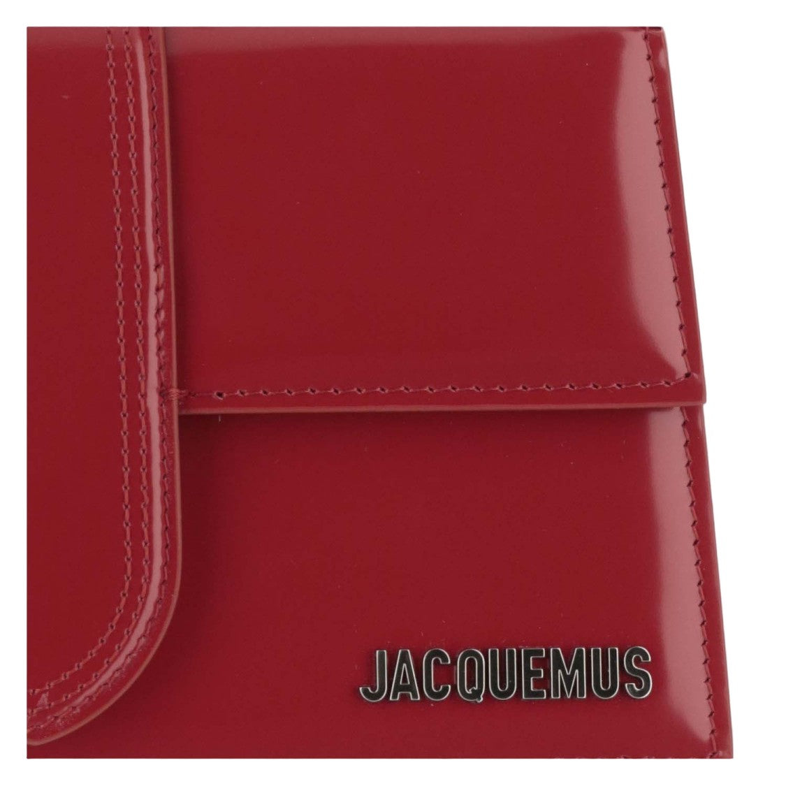 Jacquemus Red Leather Top Handle Bag