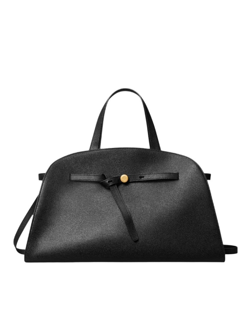 Tory Burch Romy Bauletto Pebbled Leather Bauletto