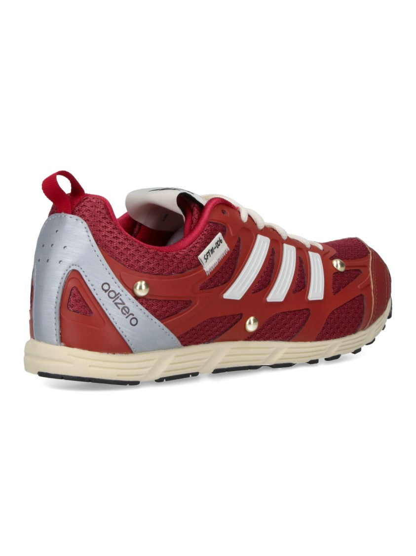 Adidas "Adizero Pr" Sneakers, In Red Mesh