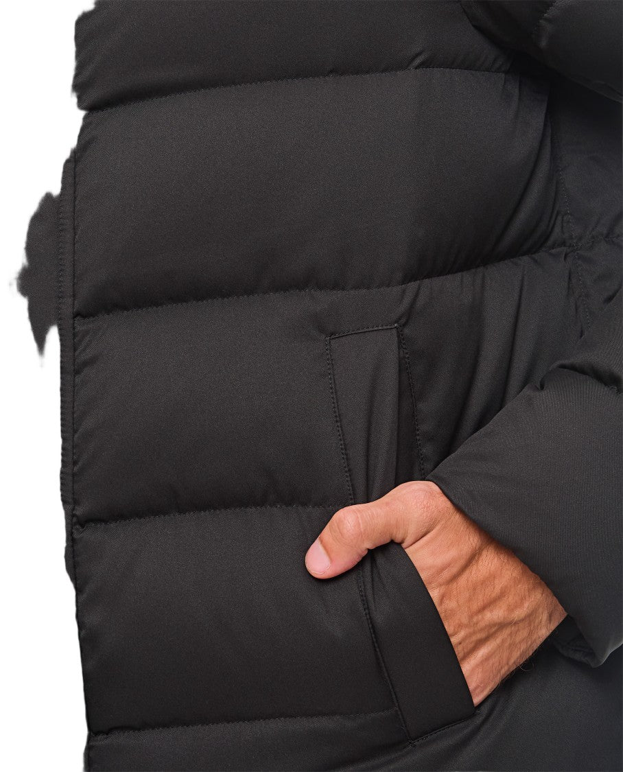 Herno Puffer Bomber Jacket With High Collar