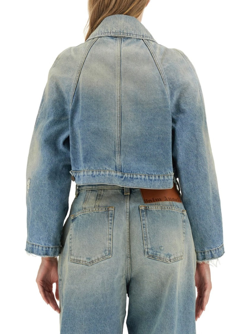 Palm Angels Cropped Fit Jacket