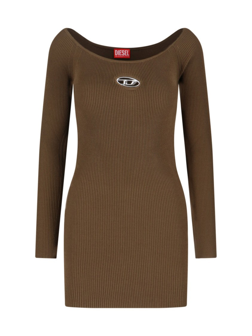 Diesel M-Vera Mini Dress – Green