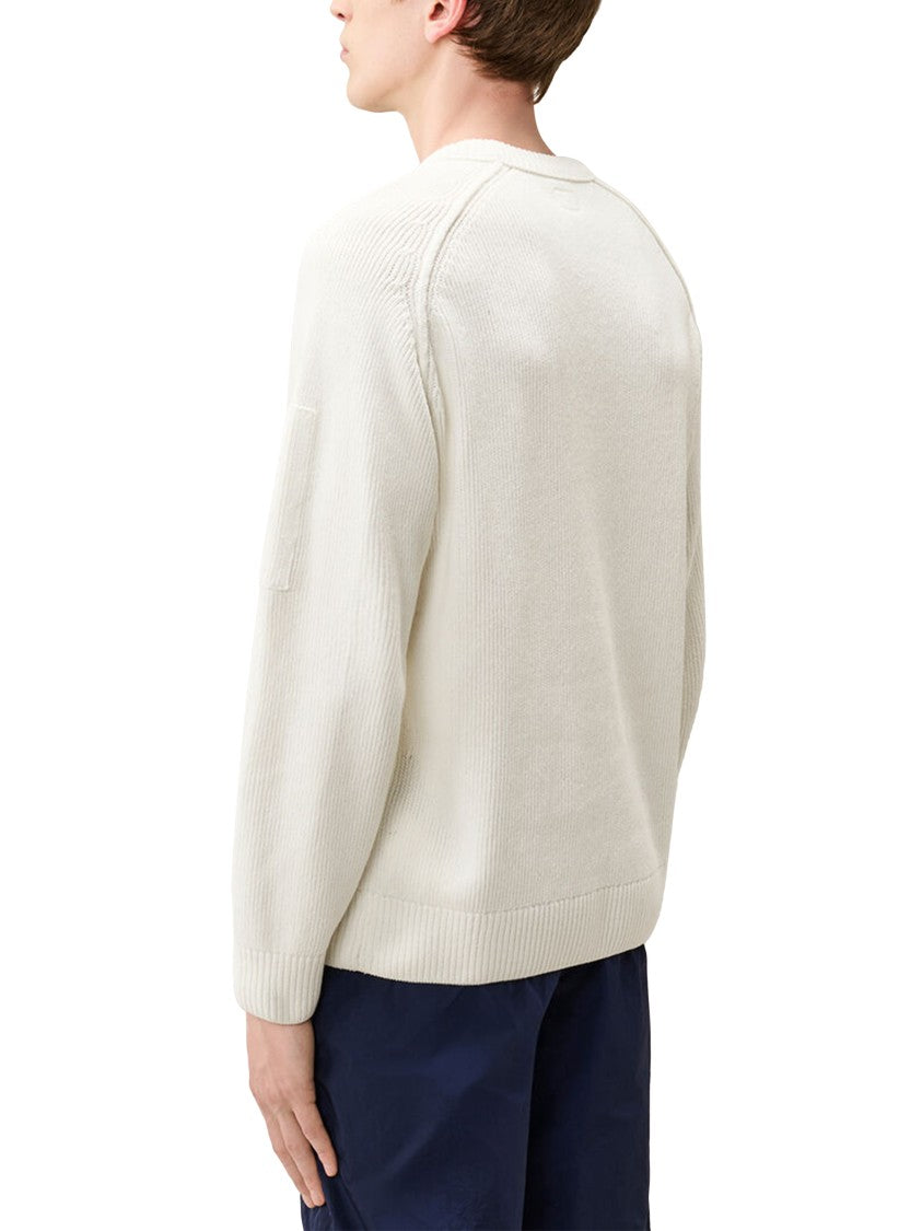 C.P. Company Chenille Cotton Lens Crewneck Sweater