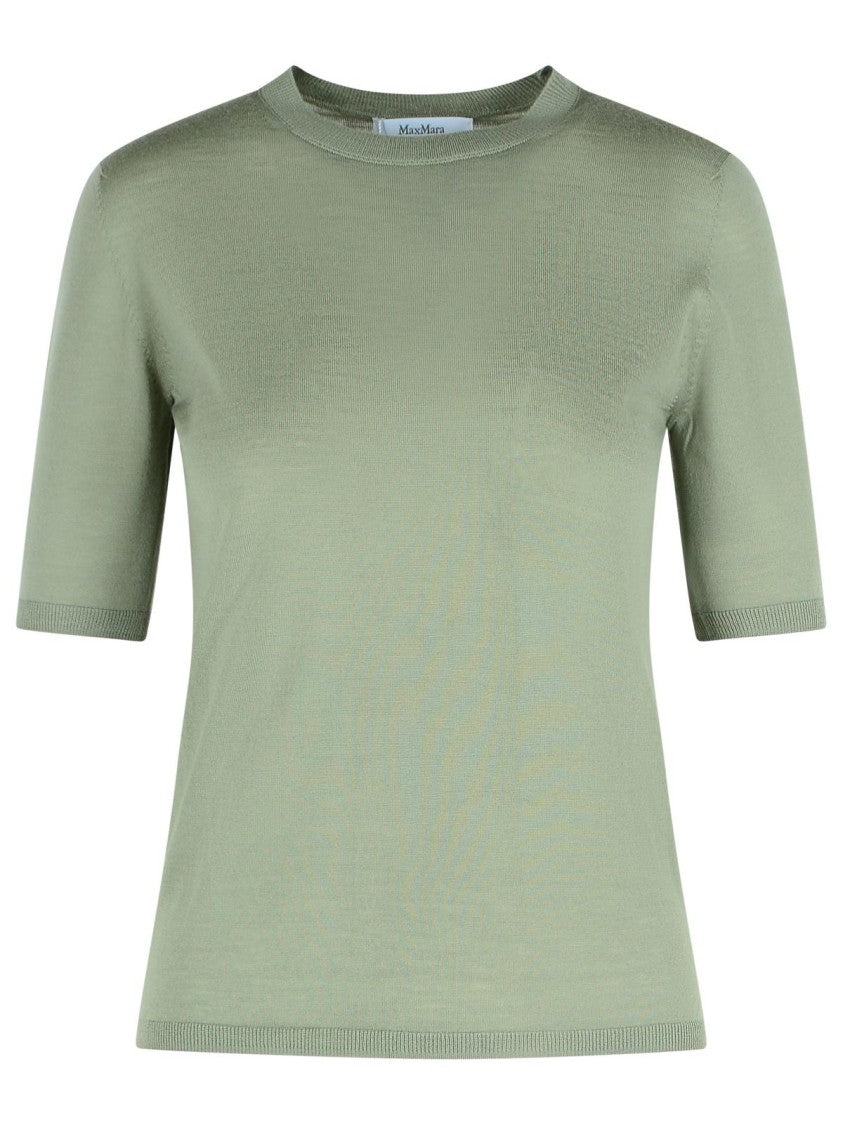 Max Mara 'Gerico' Green Virgin Wool Sweater