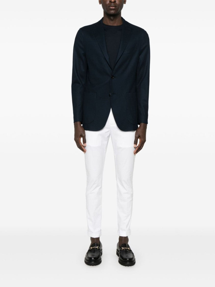 Boglioli Navy Blue Cotton Jacket