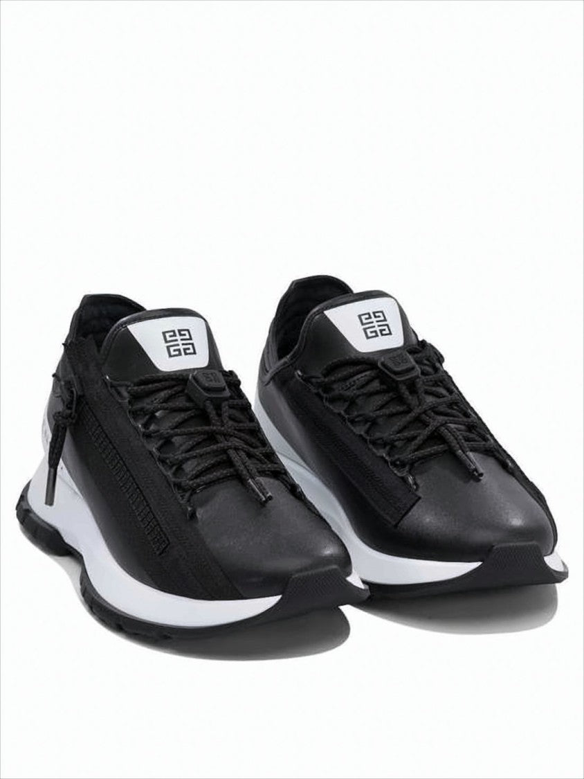 Givenchy Black Sneakers With Side Zipper