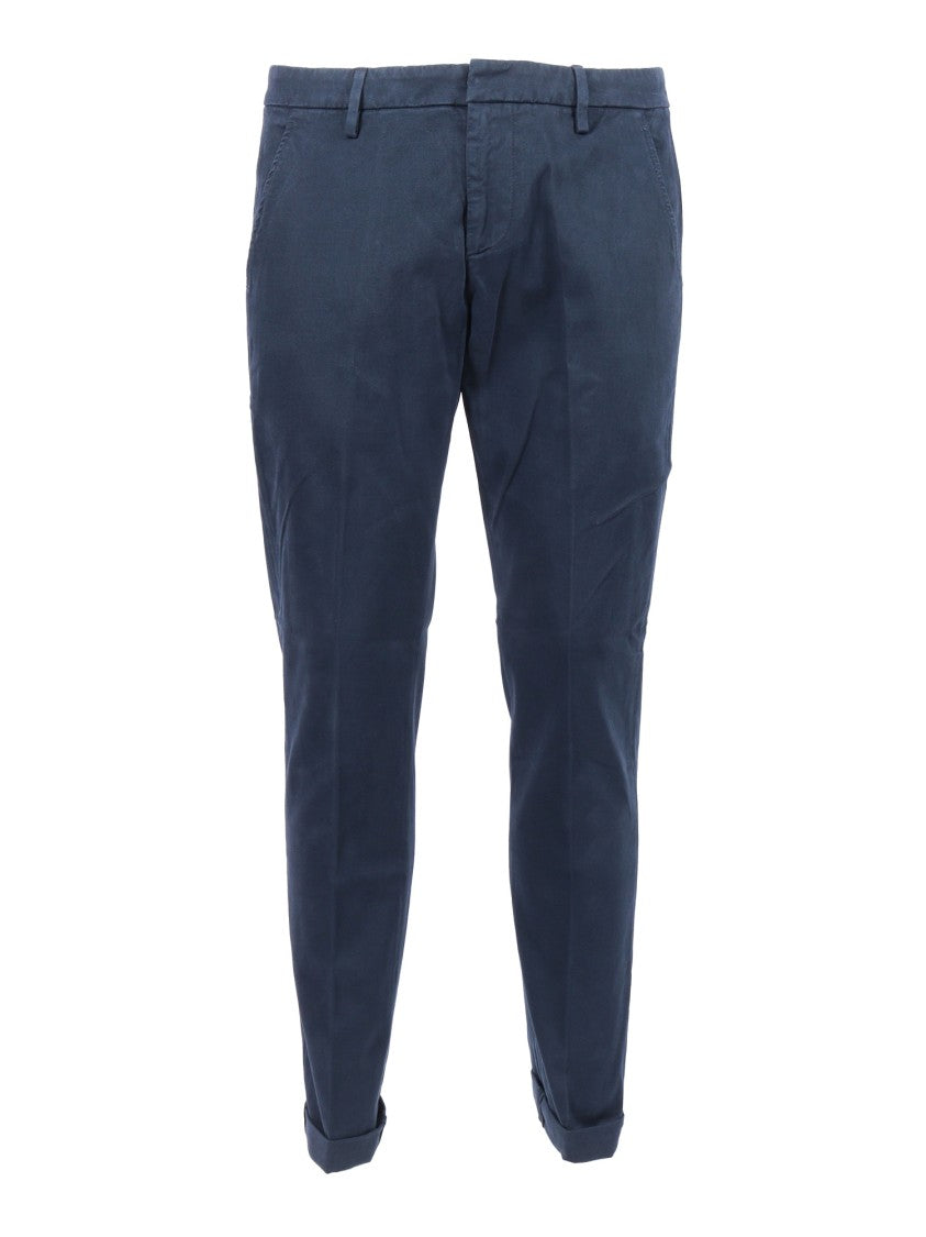 Dondup Navy Gaubert Tailored Pants