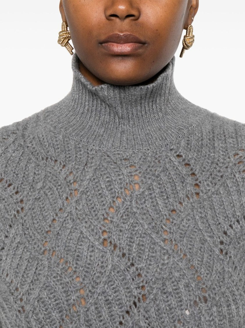 Etro Cable Knit Cashmere Sweater