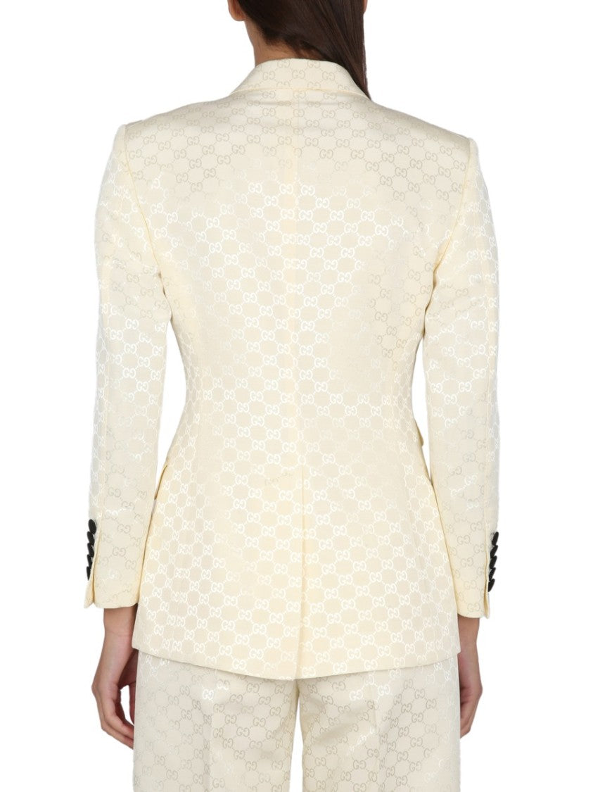 Gucci Structured Cotton And Viscose Blend Jacket