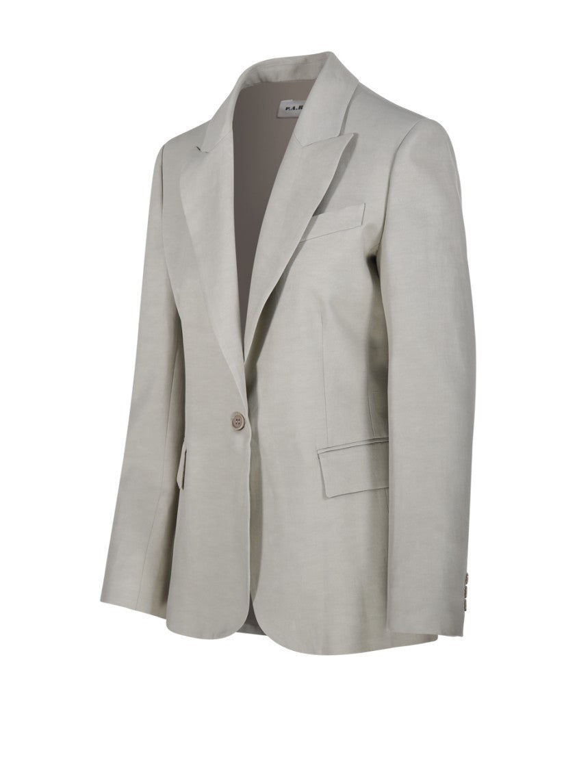 Parosh Tailored Blazer With Classic Lapel