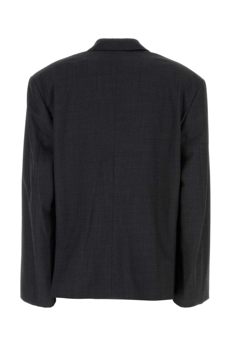 Philosophy Di Lorenzo Serafini Graphite Stretch Jersey Blazer