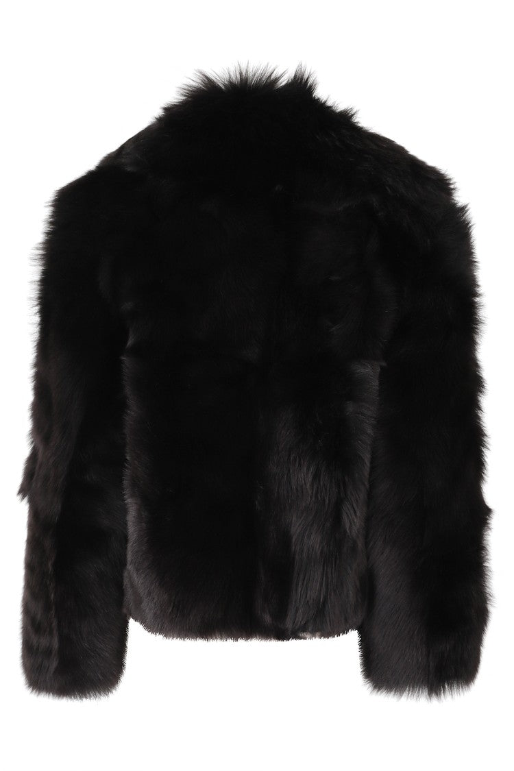 Blancha Chocolate Toscana Shearling Jacket