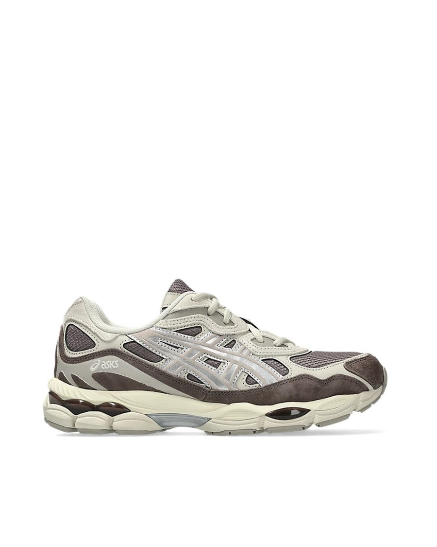 Asics Silver Gel Nyc Suede Sneakers