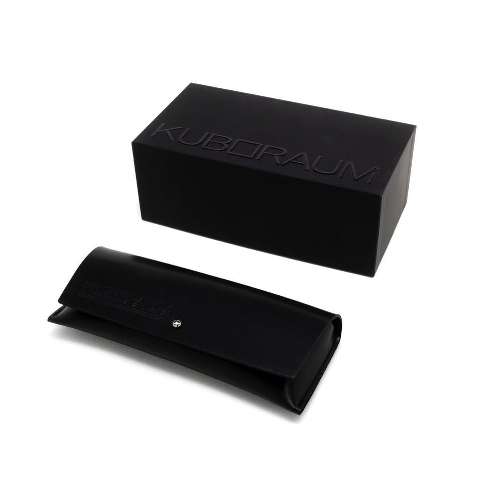 Kuboraum Mask K25 Square-Structured Black Acetate Kuboraum Mask K25