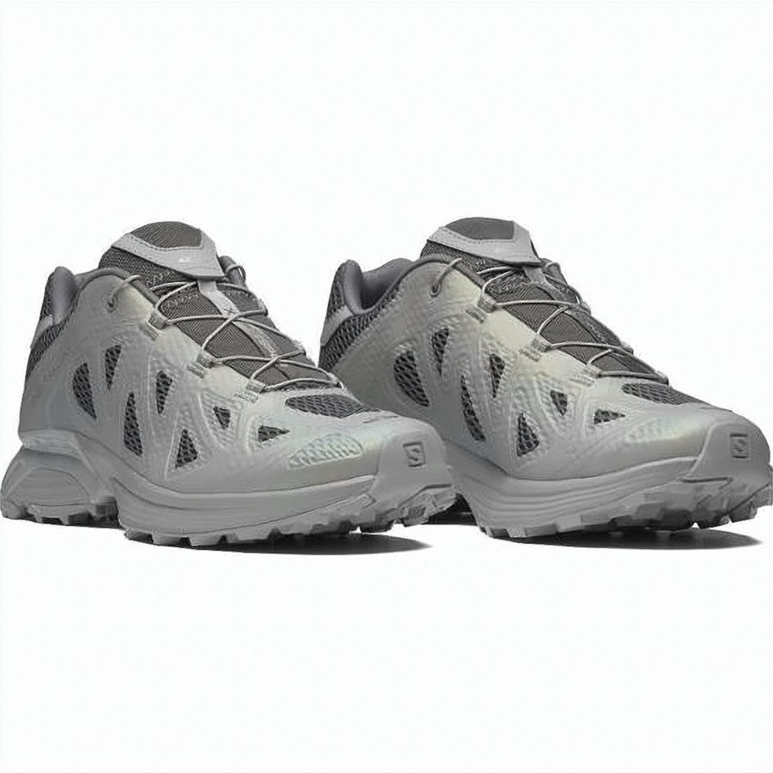 Salomon Textile Upper Sneakers With Rugged Rubber Sole