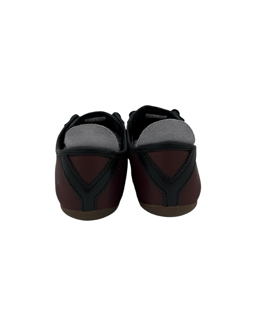 Y-3 Minimalist Dark Brown Sneakers With Black Accents