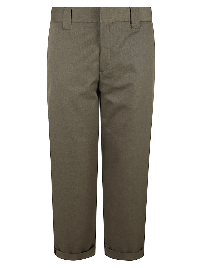 Golden Goose Straight-Leg Trousers With Off-Center Closure