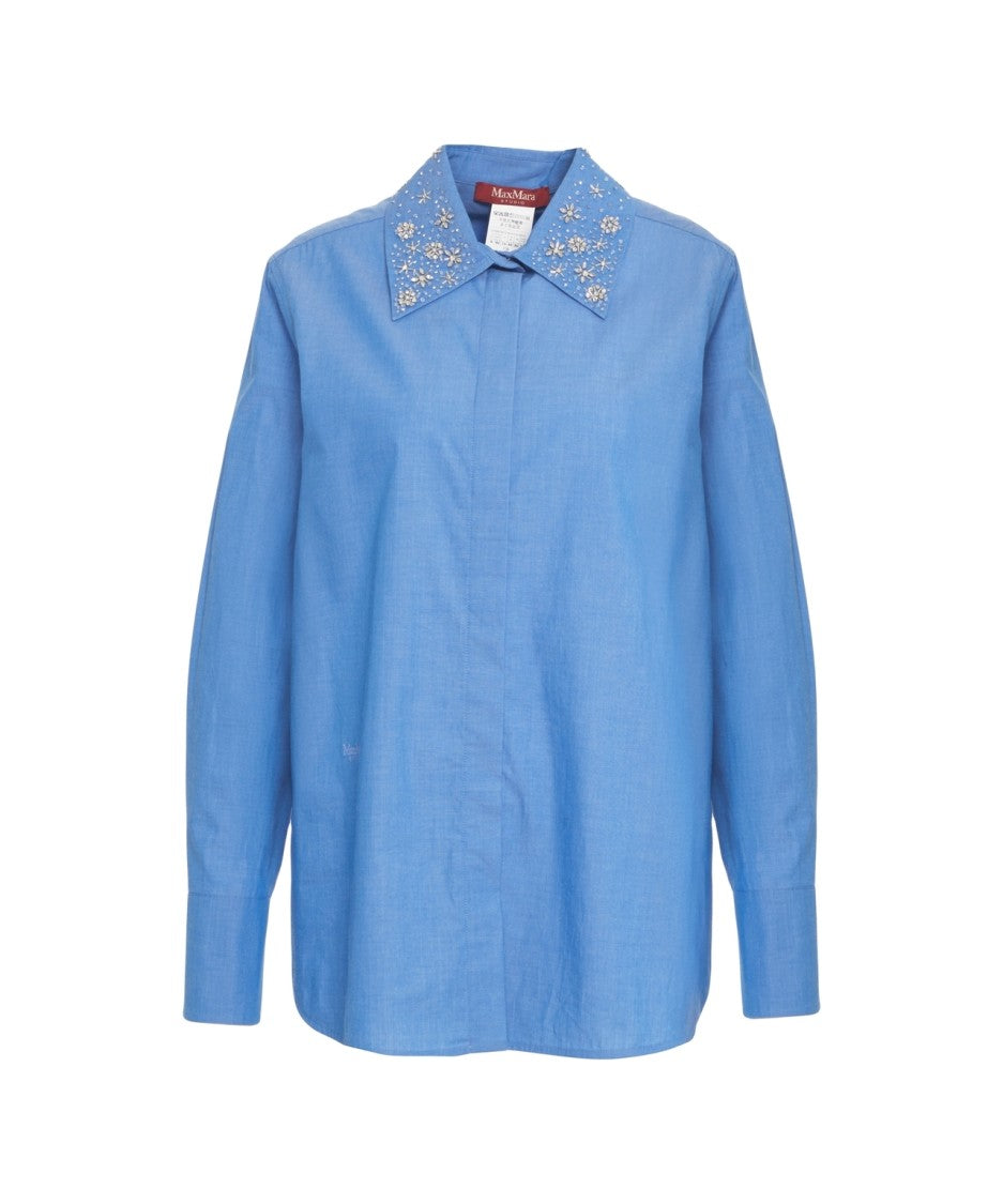 Max Mara Staffa' Rhinestone Blouse
