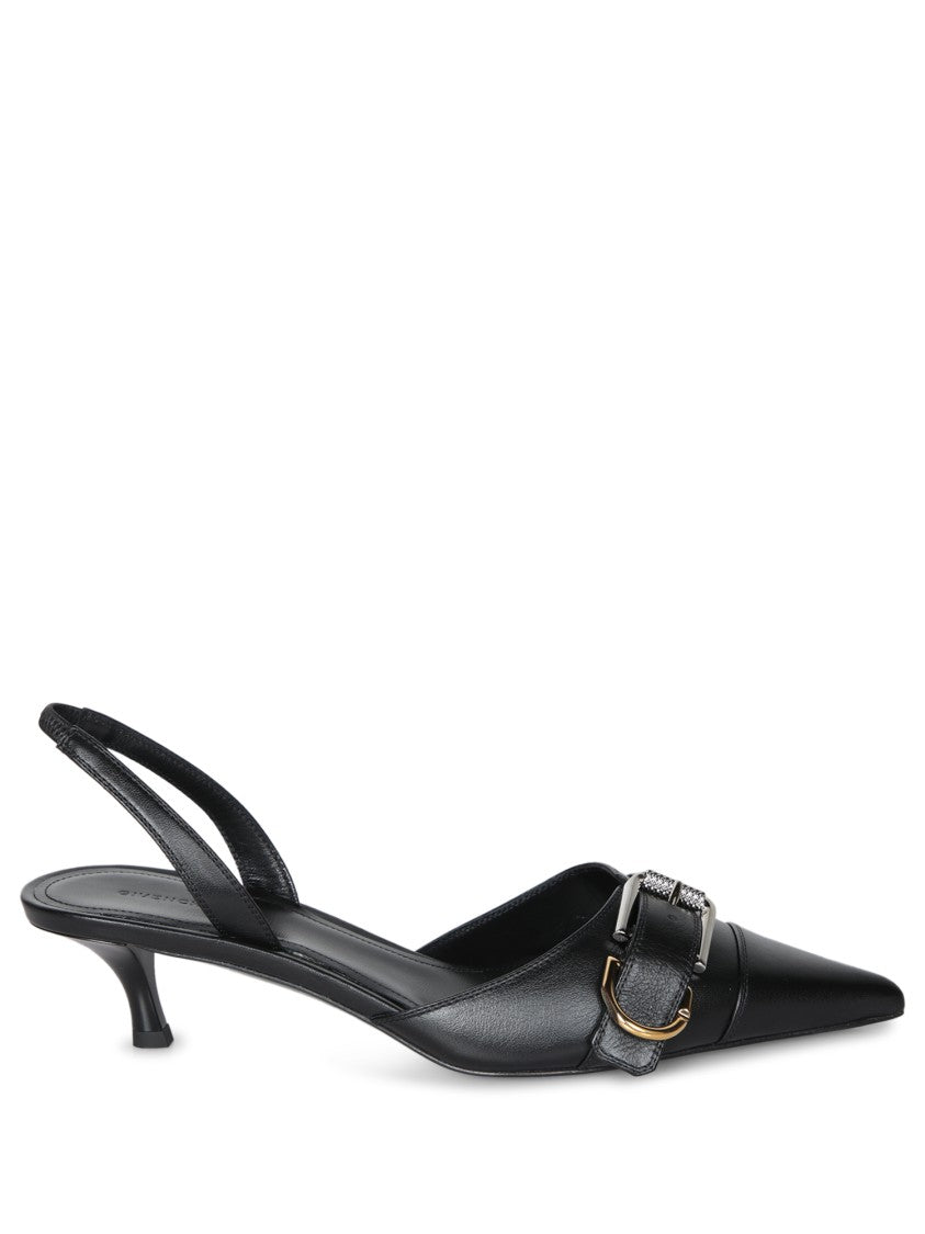 Givenchy Pointed Toe Slingback Sandals