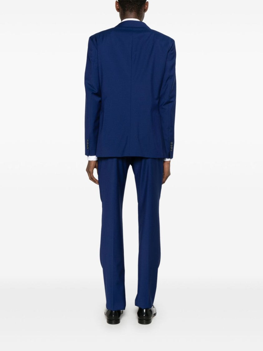 Tagliatore Tailored Navy Blue Suit