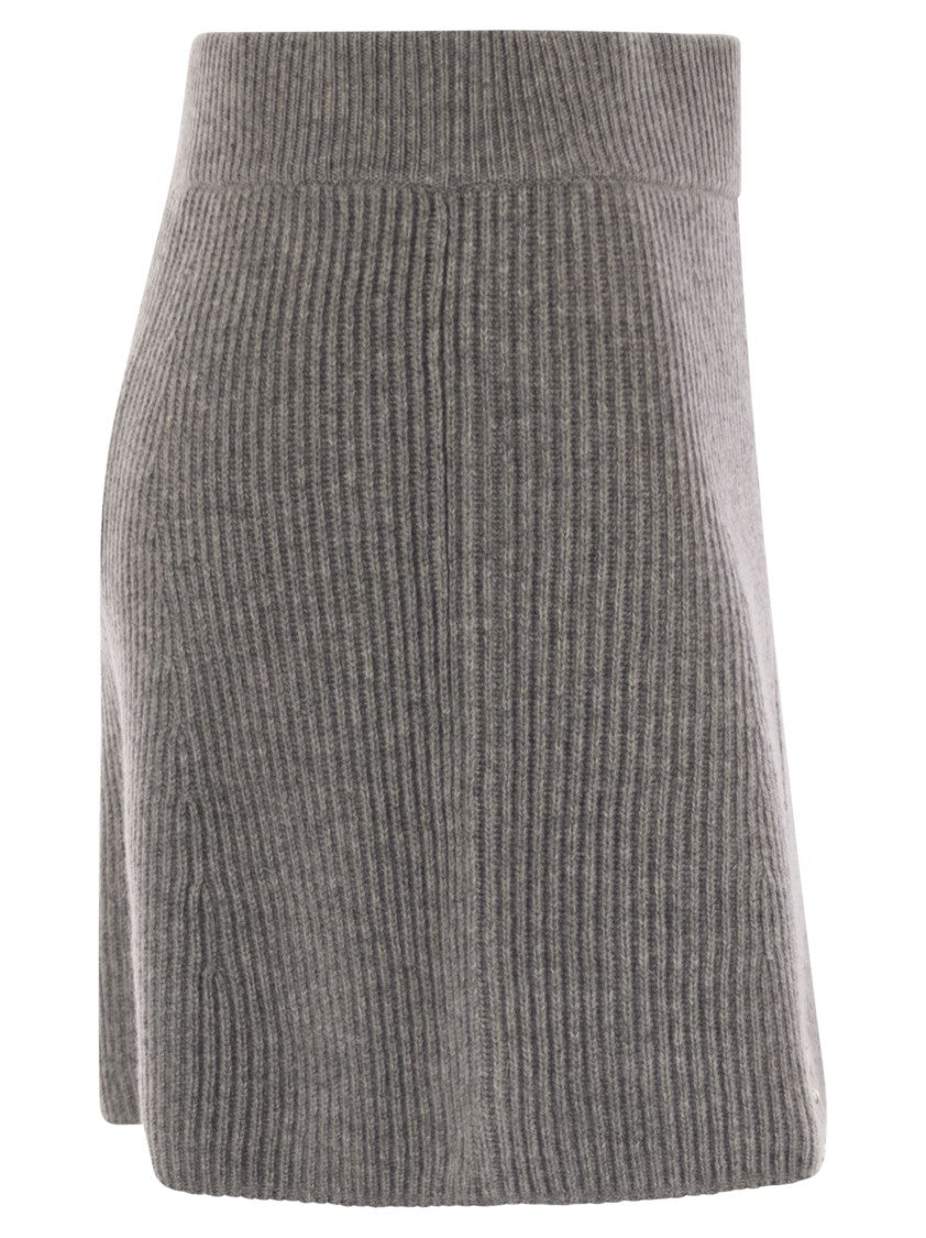 Sportmax Refolo - Wool And Cashmere Skirt