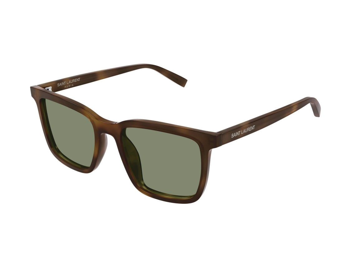 Saint Laurent Sl 500 Oversized Square Tortoiseshell Acetate Sunglasses