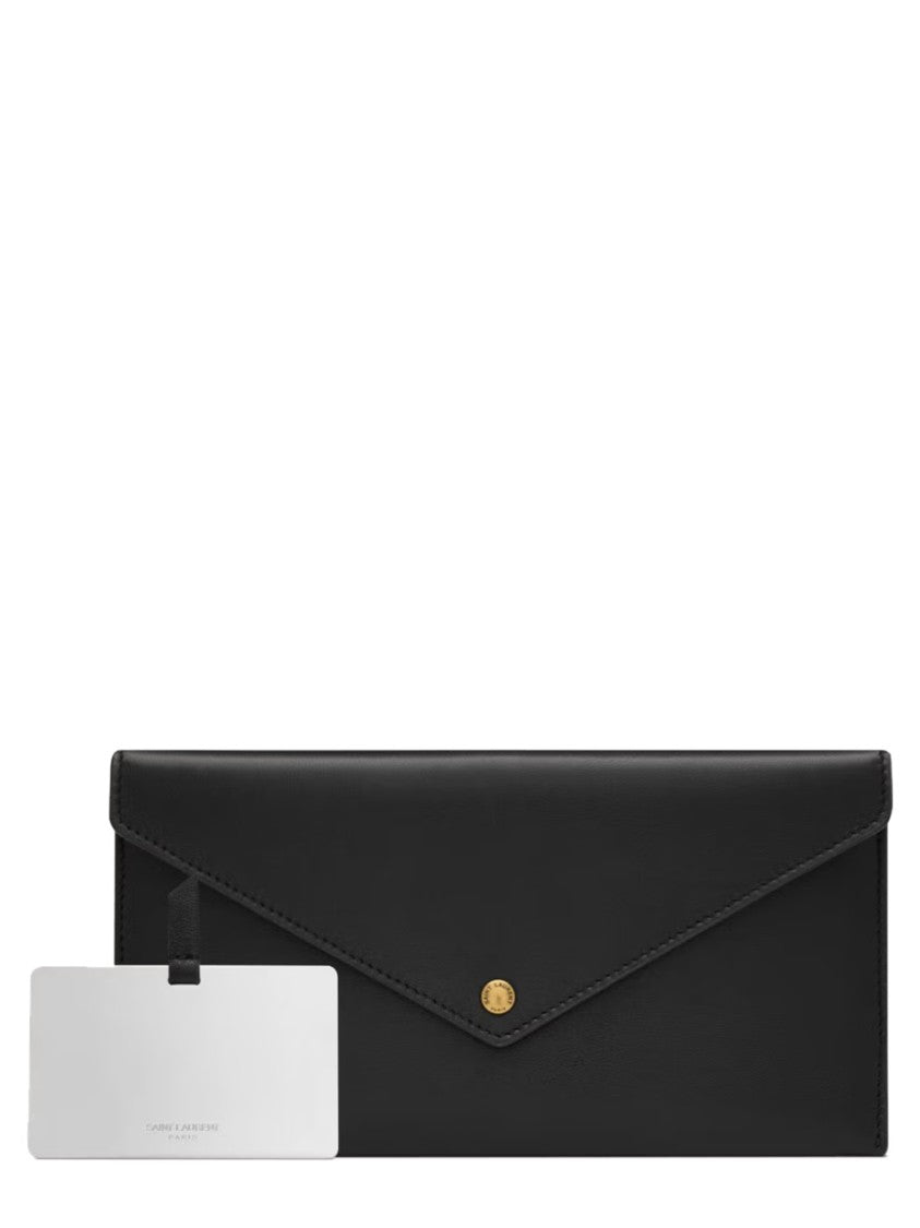 Saint Laurent Chevron Quilted Large Lamb Leather Shoulder Bag