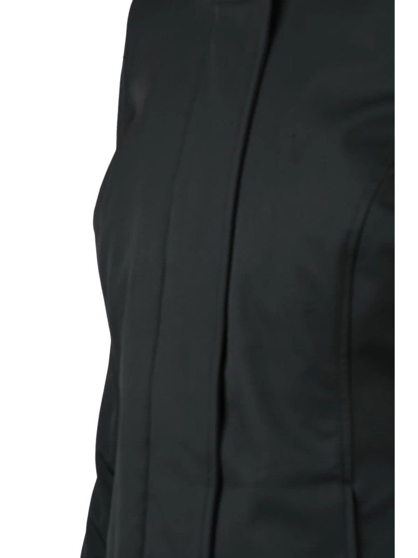 Bomboogie Black Fitted Polyester-Blend Parka