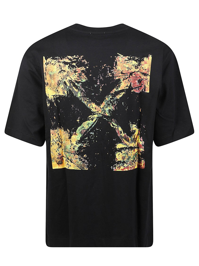 Off-White Spices Arrow Abstract Cotton T-Shirt
