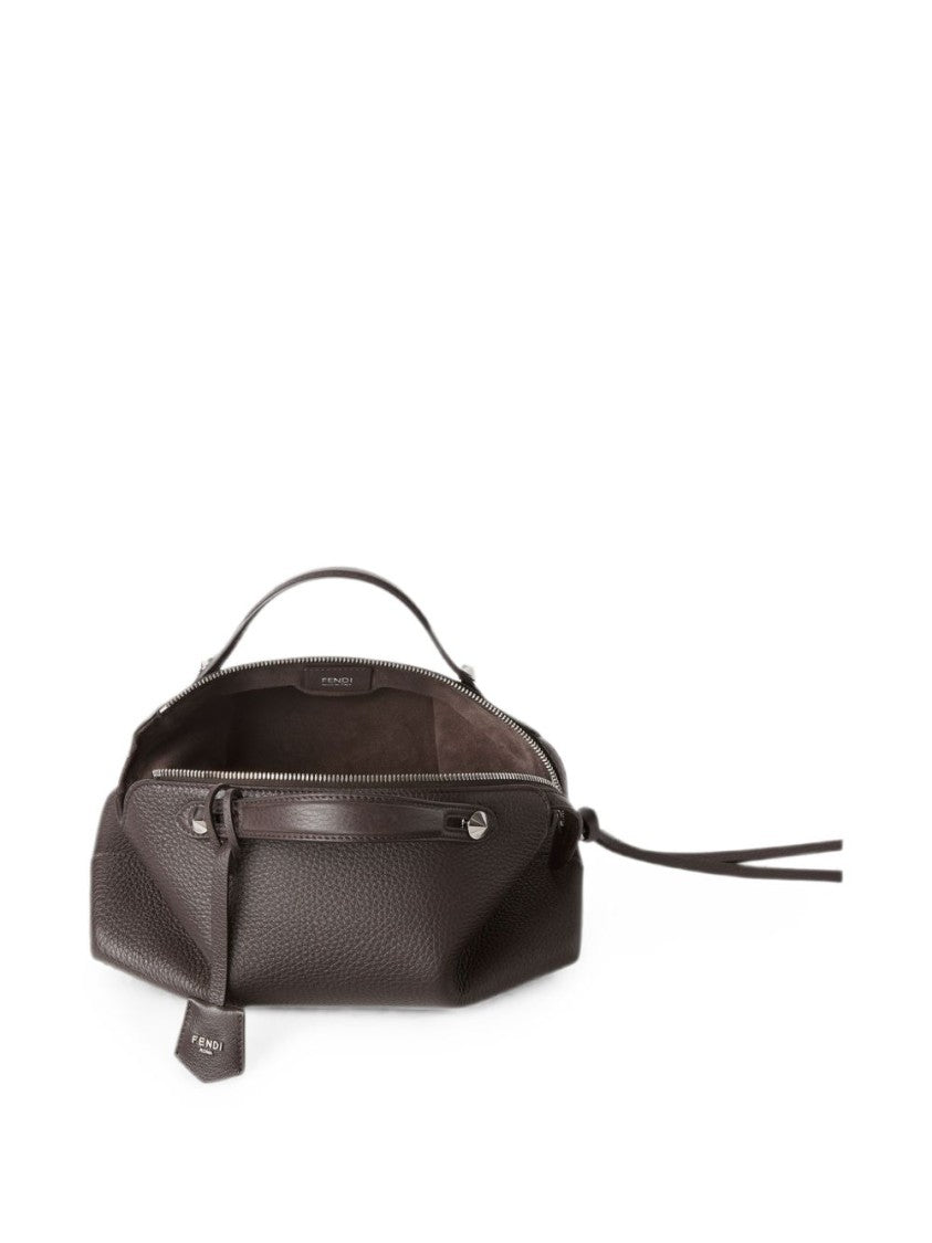 Fendi Textured Leather Shoulder Bag