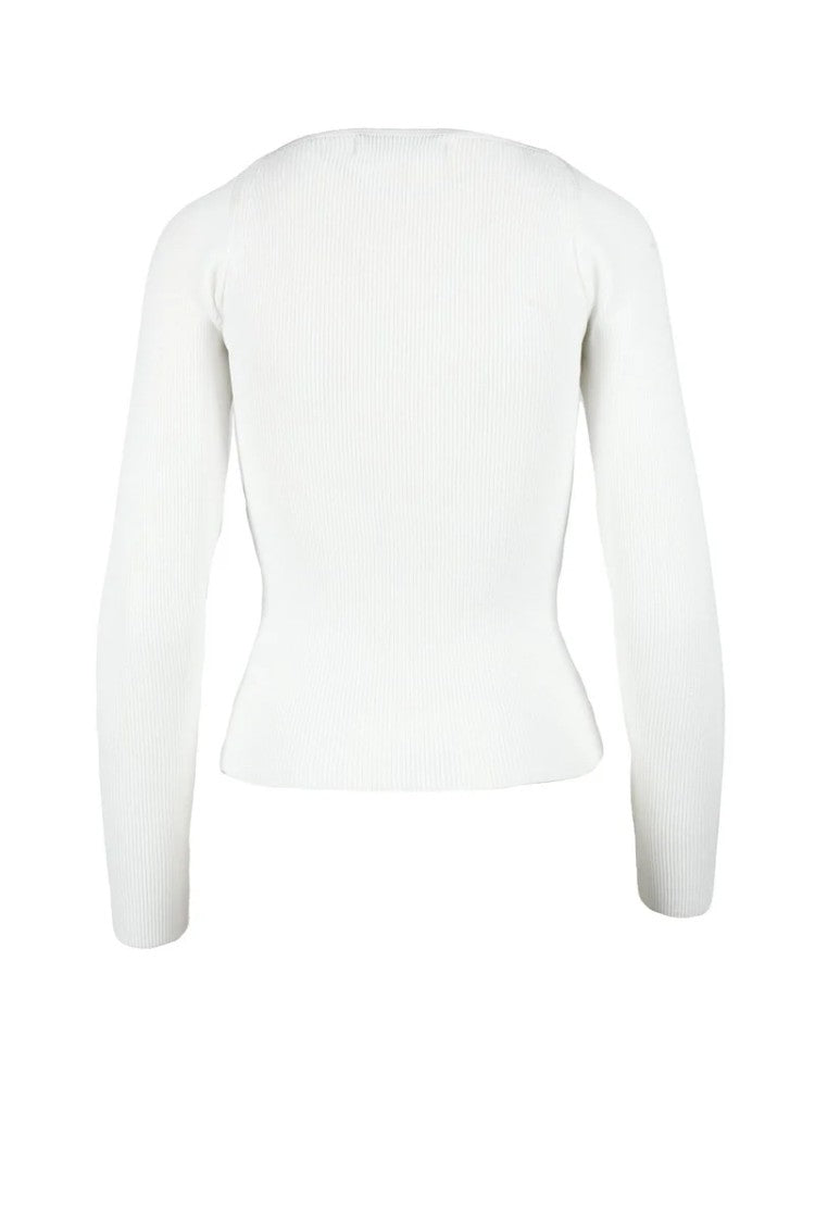 Anouki Crewneck Sweater - White