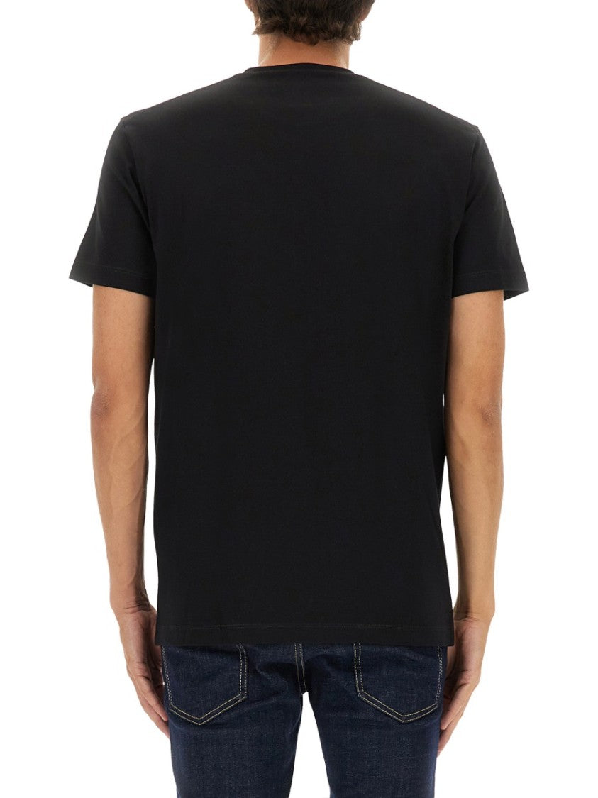 Dsquared2 Crew Neck T-Shirt With Subtle Logo Print