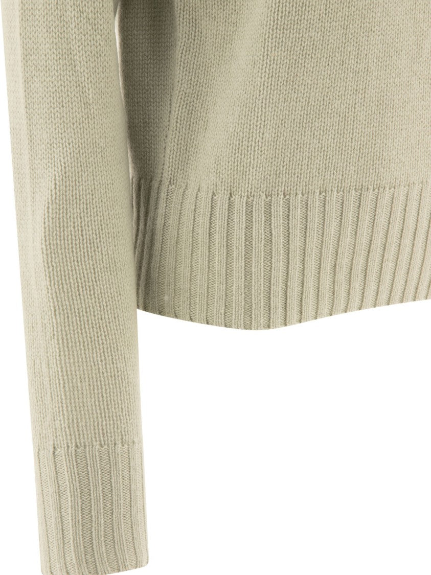 Ines De La Fressange Regular Fit Wool And Cashmere Blend Sweater