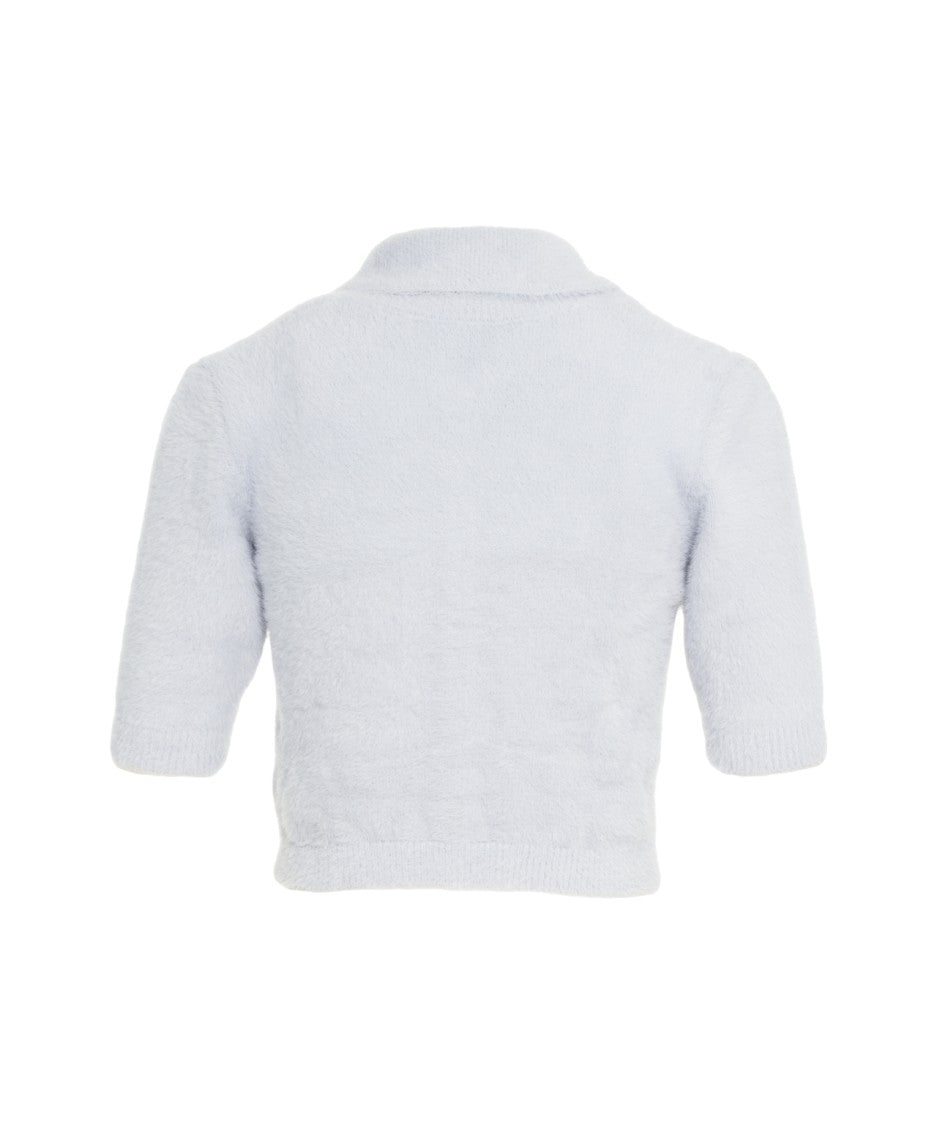 Elisabetta Franchi Short Sleeve Knit Cardigan