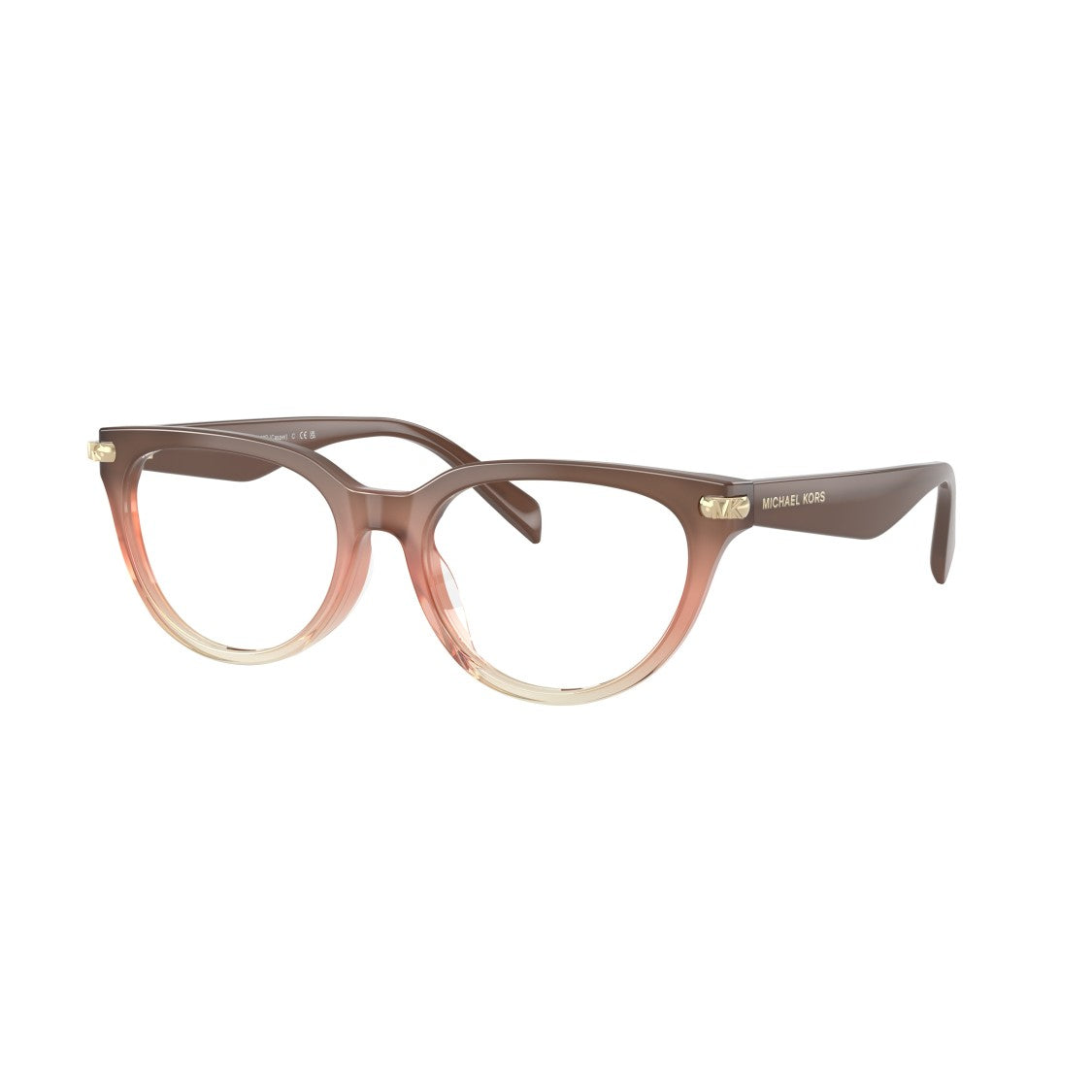 Michael Kors 0Mk4168d Rounded Acetate Eyeglasses With Warm Gradient Finish