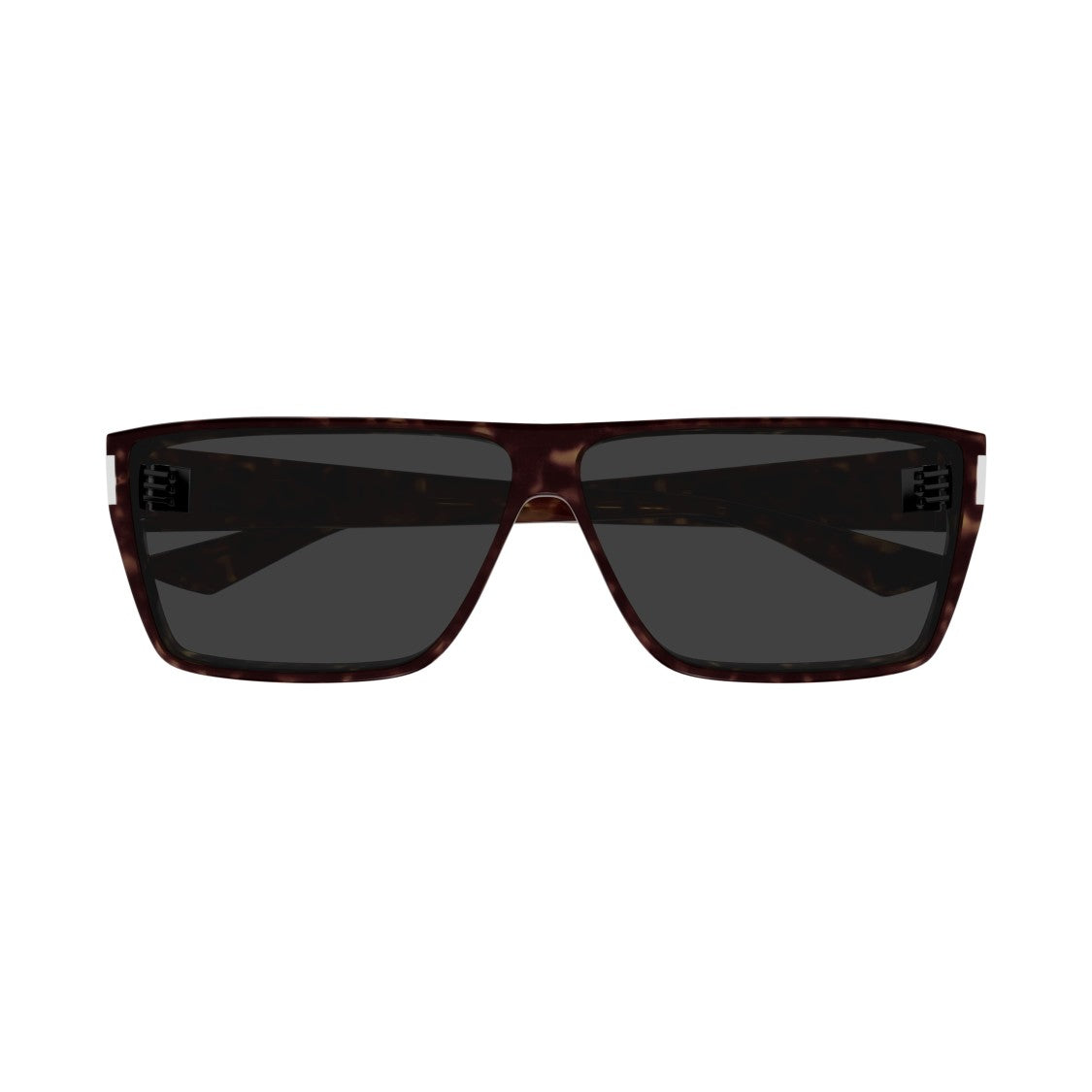 Saint Laurent Sl 757 Rectangular Tortoiseshell Sunglasses
