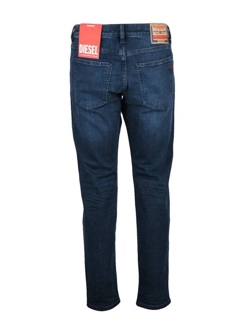 Diesel Blue Slim Faded Jeans