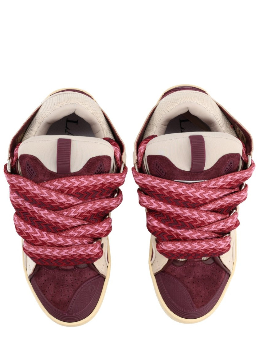 Lanvin Multicolor Curb Zigzag Sneakers