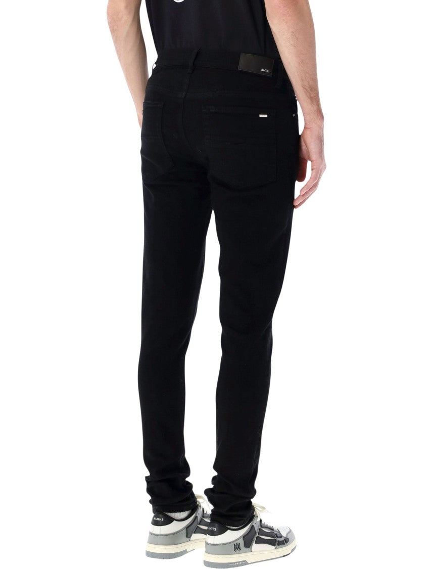 Amiri Skinny Fit Black Denim Jeans