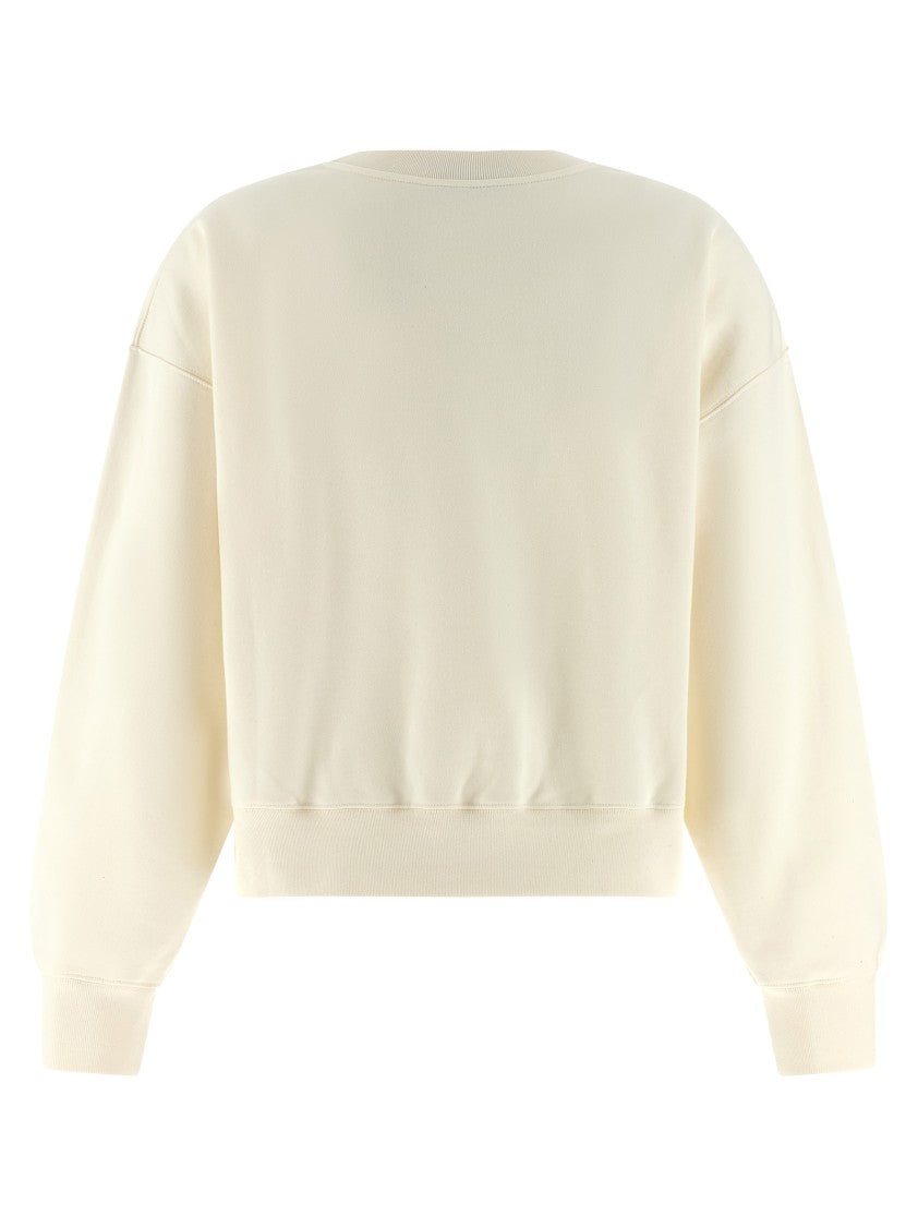 Gucci Brushed Cotton Jersey Sweatshirt With Front Embroidery