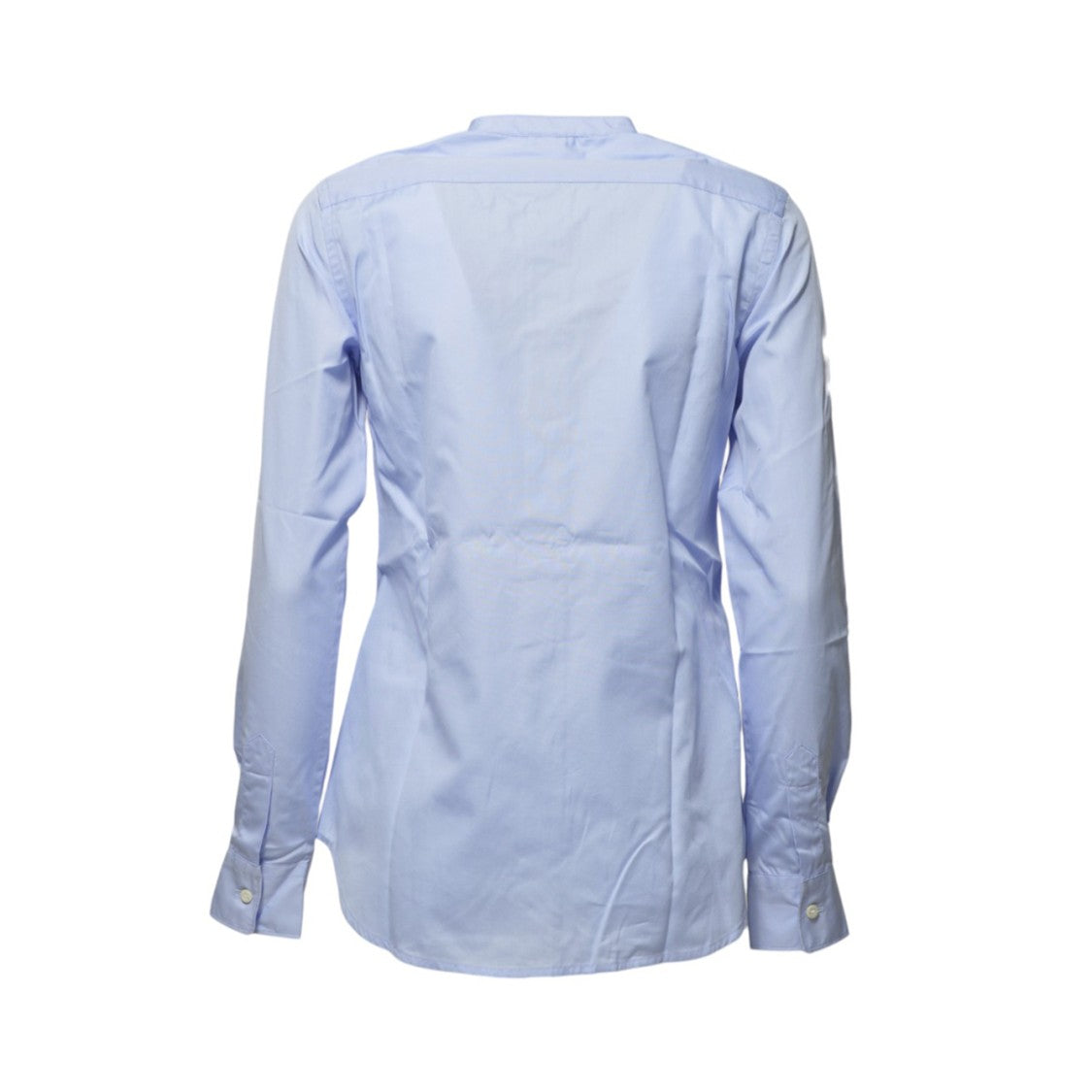 Aspesi Classic Slim-Fit Mandarin Collar Cotton Poplin Shirt