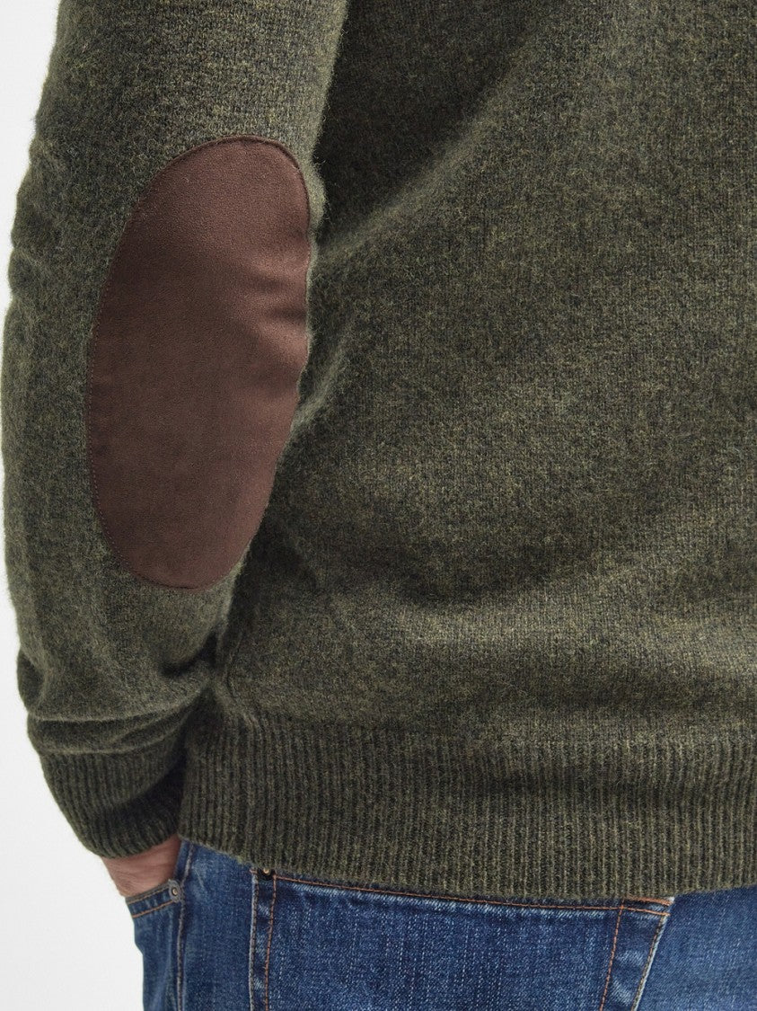 Barbour Essential Patch Half Zip Sweater